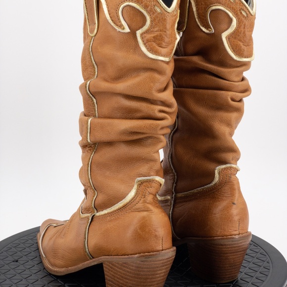 NaNa Womens Vintage Cowboy Boots sz 10 - Picture 4 of 9